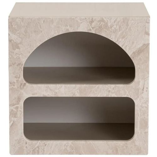 купить Тумбочка Trendy Lorin-Travertine, 50x50x40cm в Кишинёве 