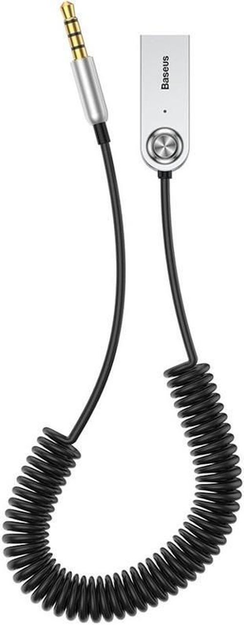купить Аксессуар для автомобиля Baseus CABA01-01 Car Adapter Wireless Audio Receiver 3.5mm BA01, Black в Кишинёве 