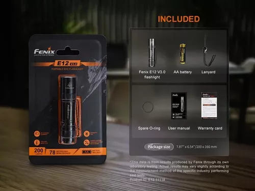 cumpără Lanternă Fenix E12 V3.0 LED FlashLight în Chișinău 