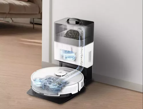 купить Пылесос робот Roborock S8+ Robot Vacuum with Auto-Empty Dock White в Кишинёве 