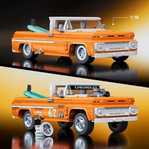 купить Конструктор Hot Wheels JFT20 Pickup ’62 Chevy, 1:16 в Кишинёве 