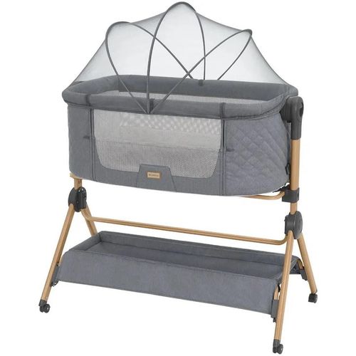 cumpără Leagăn Kikka Boo 31003020109 Patut si scaun de masa 2in1 Sleat Me Grey în Chișinău 