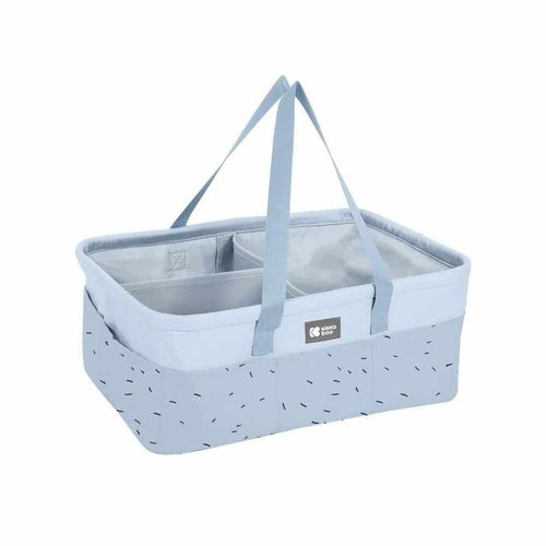 Geanta-organizator pentru scutece si accesorii KikkaBoo Bear with me Blue 