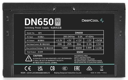 cumpără Bloc de alimentare PC Deepcool DN650 New version, 650W în Chișinău 