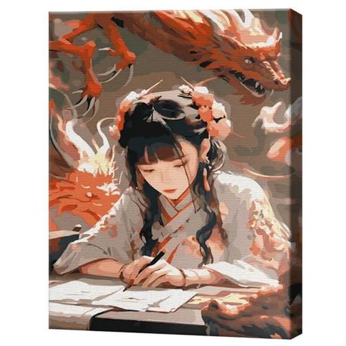 cumpără Tablou pe numere Art Gallery EX8430 Eleva ca din basm 30x40cm Eco în Chișinău 