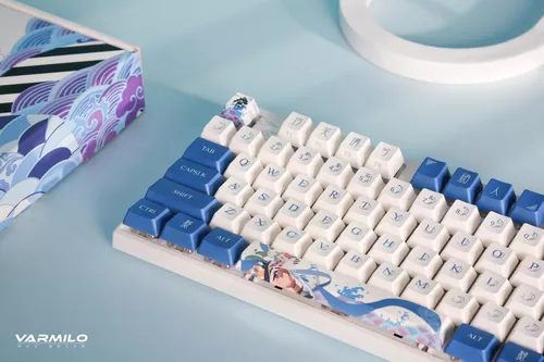 cumpără Tastatură gaming Varmilo VEA87 Lovebirds-I Cherry Mx Red Multicolor (Eng/Rus) în Chișinău 