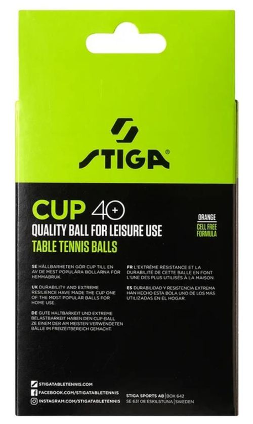 cumpără Articol de tenis Stiga 53945 Table Tennis Ball Cup. 1110-2510-12 Orange (12-pack) în Chișinău 