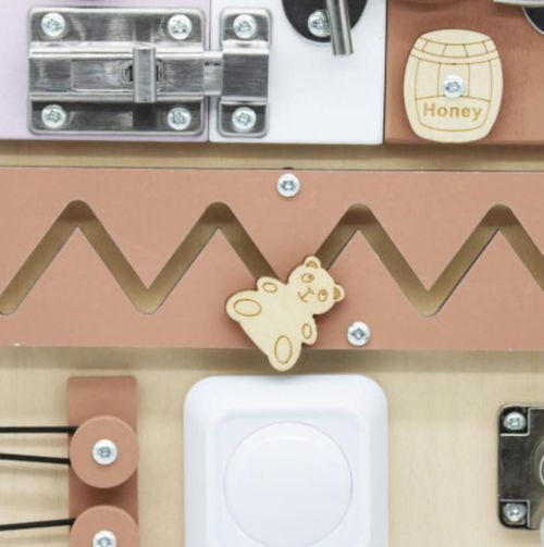 cumpără Tablă dezvoltare Baby Mix 59332 Montessori Медвежонок în Chișinău 