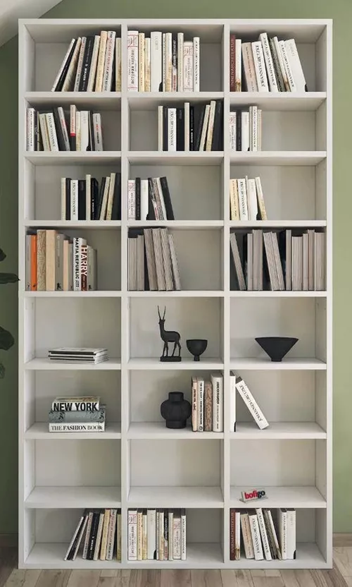 cumpără Raft de birou Nex Home Multi raft, 101x16,3x178 cm, Alb (15-24-01) în Chișinău 