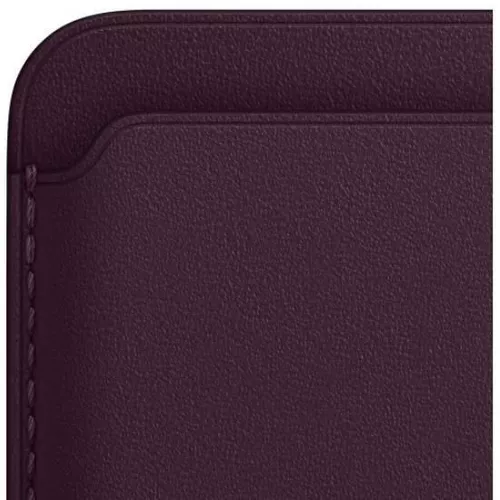 купить Чехол для смартфона Apple iPhone Leather Wallet with MagSafe Dark Cherry MM0T3 в Кишинёве 