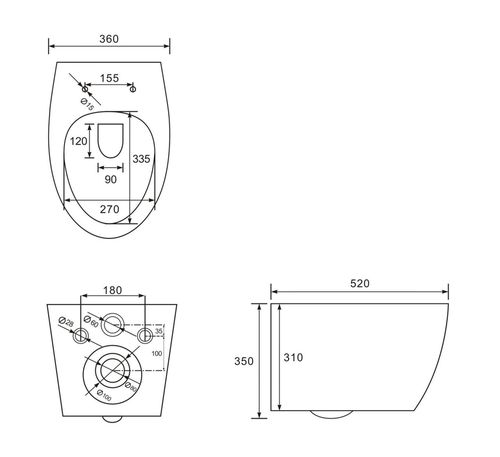 Vas viceu suspendat Imprese SAFIR Rimless 