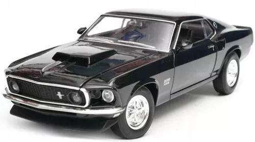 купить Машина Welly 24067 1969 FORD MUSTANG BOSS 429 1:24 в Кишинёве 