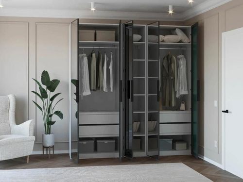 cumpără Dulap Bayro Modena 2250x2400x530 белый în Chișinău 