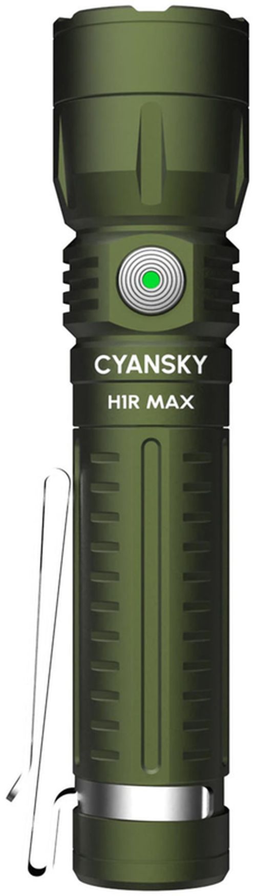 cumpără Lanternă Cyansky H1R MAX LED Flashlight Green(18650 2600mAh) în Chișinău 