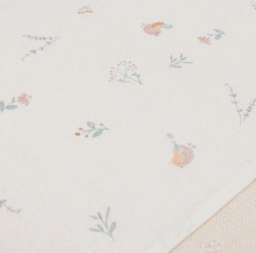 купить Детское постельное белье Jollein 008-524-67104 Cearsaf pentru patut Lovely Birds, 120x150 cm в Кишинёве 