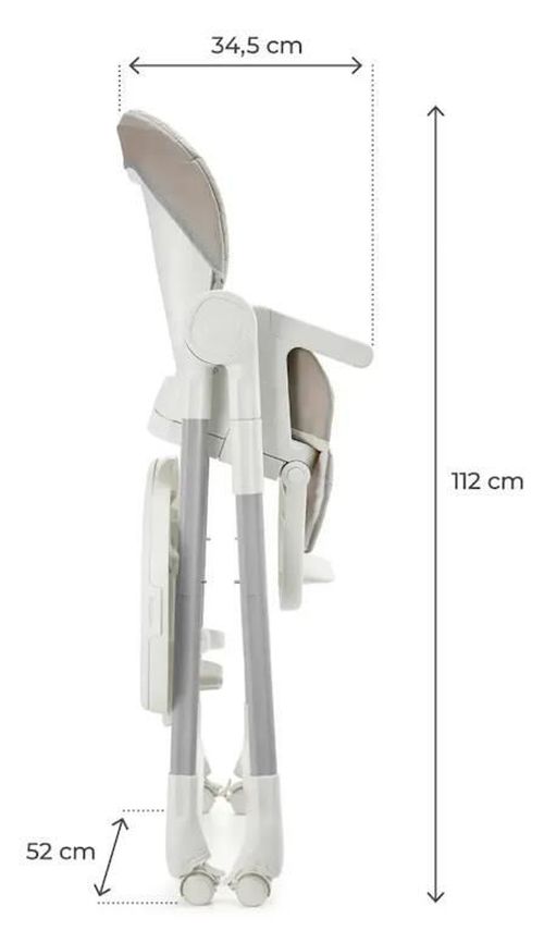 cumpără Scaun de masă KinderKraft KHTULO00BEG0000 Tulo beige în Chișinău 