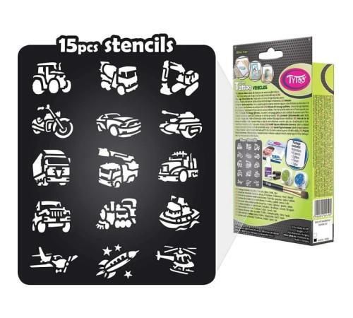 cumpără Set de creație miscellaneous KKCTT2213013 Glitter tattoo kit, Vehicles în Chișinău 