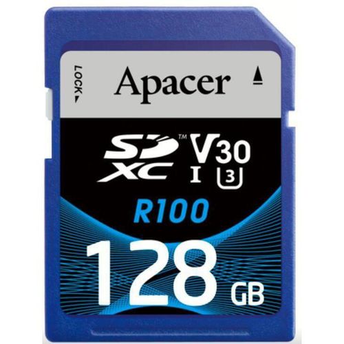 купить Флеш карта памяти SD Apacer AP128GSDXC10U7-R SDXC 128GB в Кишинёве 