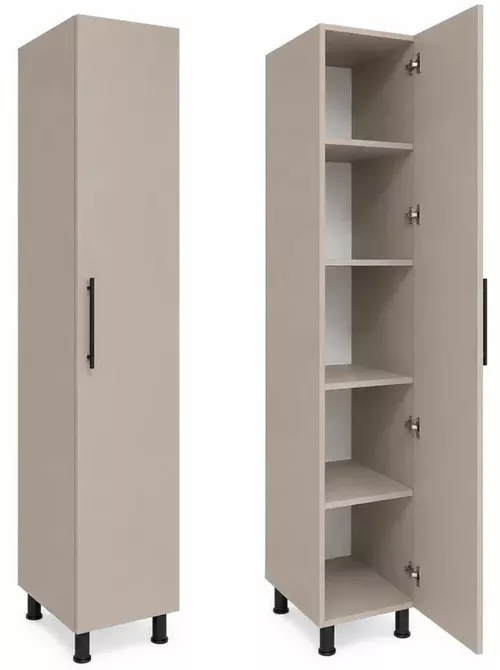 cumpără Dulap Mashtab S12511 Isla cu rafturi (400x500x2000) Cashmere în Chișinău 