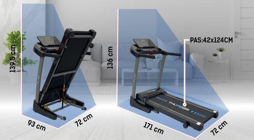 cumpără Banda de alergat Thunder Neto, Black (НФ-00001575) în Chișinău 