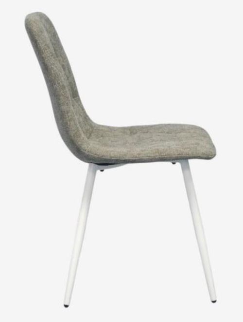 купить Комплект стол и стулья Evelin di Costacurta стол DT-402-5Wh + 4 стула YTC-080Wh Grey в Кишинёве 