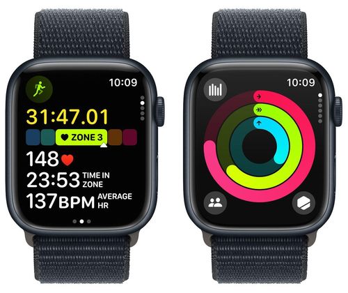 cumpără Ceas inteligent Apple Watch Series 9 GPS 45mm Midnight MR9C3 în Chișinău 
