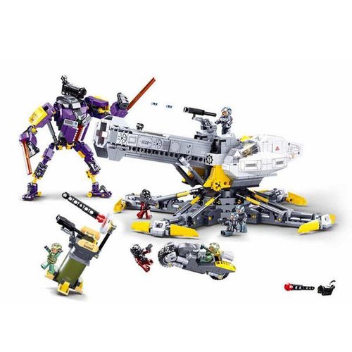 cumpără Set de construcție Sluban B0999 Atomic Storm Defensive Warefare of DongShan Base în Chișinău 