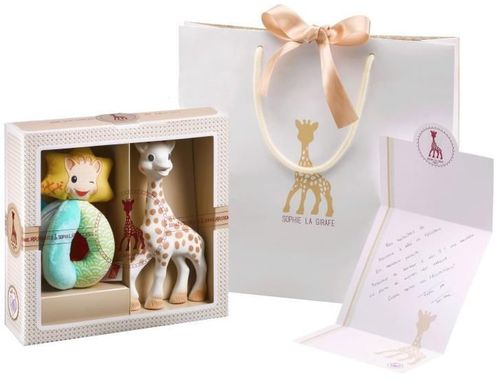 купить Погремушка Sophie la Girafe 000002 Set SOPHIEsticat Zornaitoare cu bile в Кишинёве 