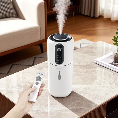 купить Увлажнитель воздуха EvoAir STEAMIX 3800 Smart, Wi-Fi, резервуар 3,8 л, производительность увлажнения 300 мл/ч в Кишинёве 