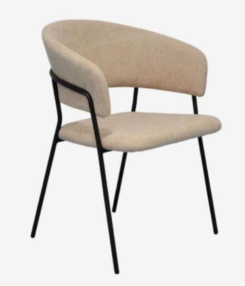 купить Комплект стол и стулья Evelin di Costacurta стол DT-405-2B + 4 стула YTC-097B Light beige в Кишинёве 