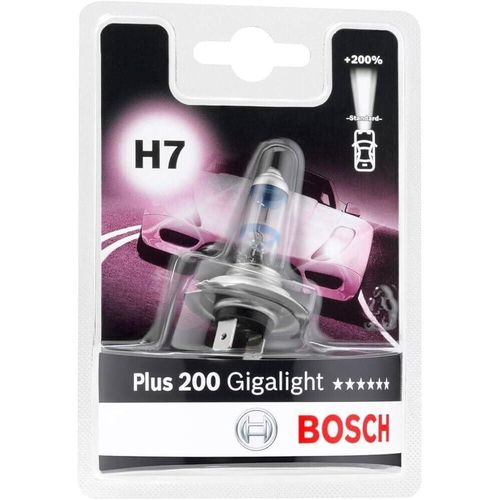 cumpără Lampă auto Bosch H7 Plus 200 Gigalight 12V 55W PX26d Blister (1987301145) în Chișinău 