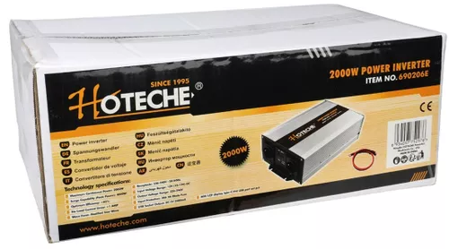 cumpără Invertor auto Hoteche 690206E 2000W 12V/220V 50Hz în Chișinău 