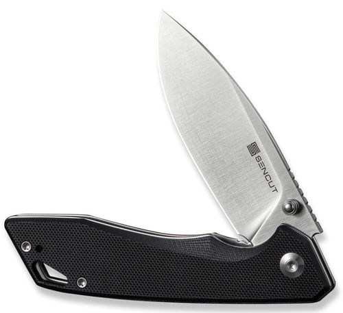 купить Нож походный Sencut S25055-1 Stratex, G10 negru, Liner Lock в Кишинёве 