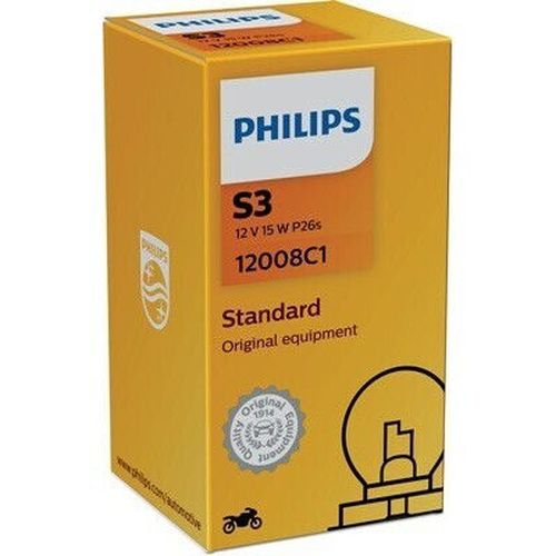 купить Автомобильная лампа Philips S3 12V 15W P26s CP (12008C1) в Кишинёве 