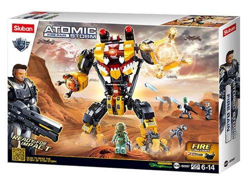 купить Конструктор Sluban B0997 Atomic Storm Inquisitor Robot в Кишинёве 