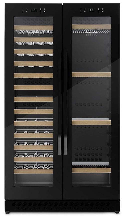 cumpără Frigider pentru vin Caso WineChef Duo 122 black în Chișinău 