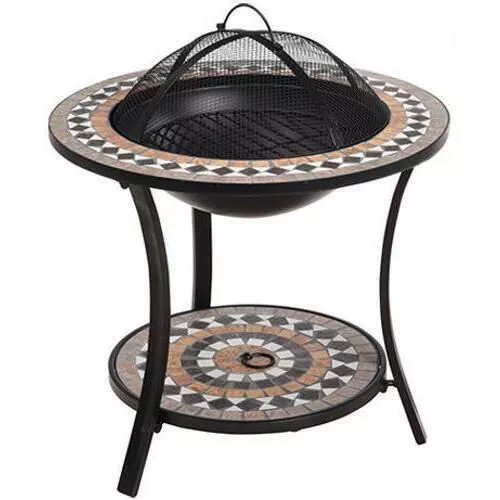 cumpără Grătar Holland 44834 Ambiance Барбекю круглый на ножках Mozaic D44cm, H58cm în Chișinău 