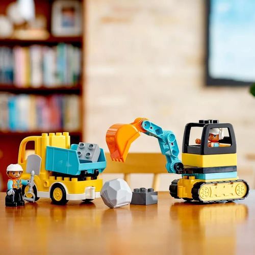 cumpără Set de construcție Lego 10931 Truck & Tracked Excavator în Chișinău 