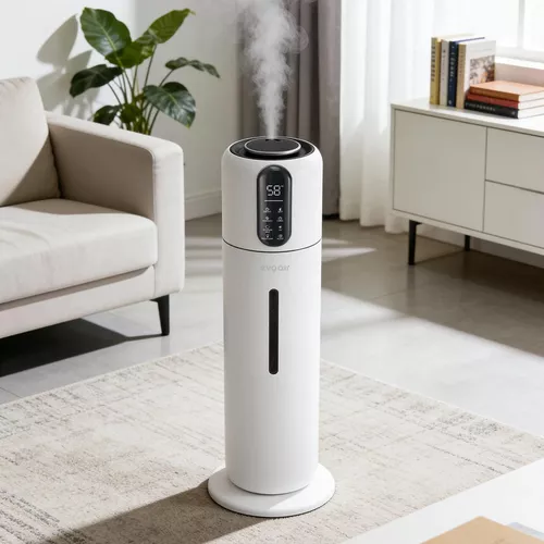 купить Увлажнитель воздуха EvoAir STEAMI X8500 Smart, Wi-Fi, резервуар 8,5 л, производительность увлажнения 300 мл/ч в Кишинёве 