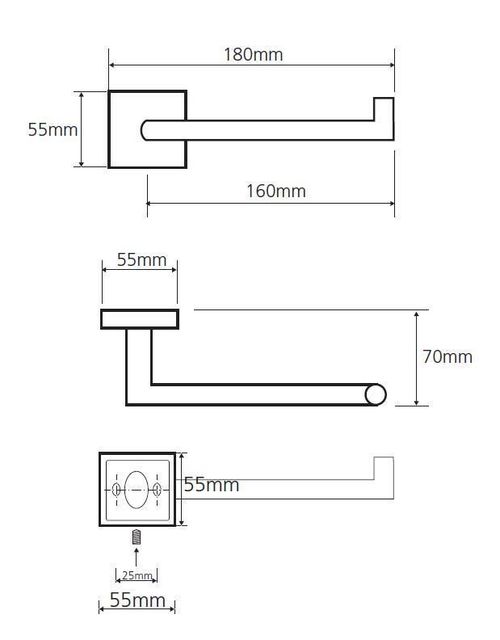 cumpără Suport pentru hârtie Bemeta Beta Right 132212032 în Chișinău 