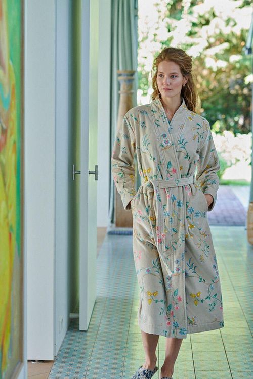 cumpără Textile de casă Pip Studio 217939 Les Fleurs Bathrobe Khaki L în Chișinău 