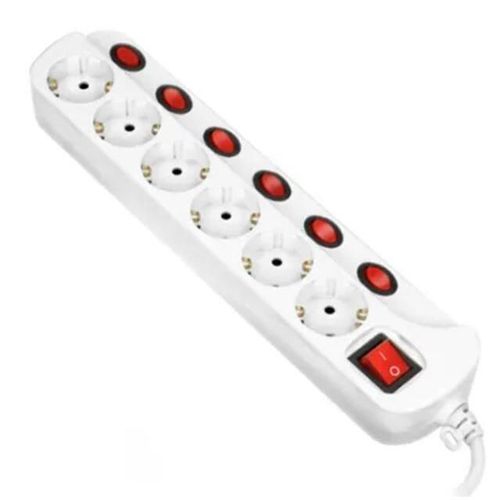 купить Удлинитель электрический ORNO ORAE13162GS1,5M multiswitch 3680W 1.5M ALB в Кишинёве 