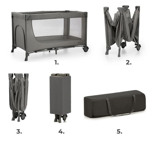 cumpără Țarc KinderKraft KLJOY02DGR00000 Joy2 Dark Grey în Chișinău 