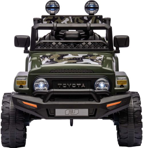 купить Электромобиль Chipolino ELJTFJ252AR SUV Toyota FJ Cruiser army, soft EVA wheels в Кишинёве 