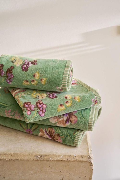 cumpără Prosop Pip Studio 320895 Secret Garden towel 30x50 Green în Chișinău 