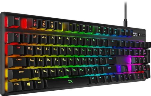 cumpără Tastatură HyperX HX-KB6RDX-RU, Alloy Origins RGB, HyperX Red switch în Chișinău 