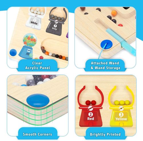 купить Игрушка miscellaneous 12720 Деревянная логическая игра 246-1278 в Кишинёве 