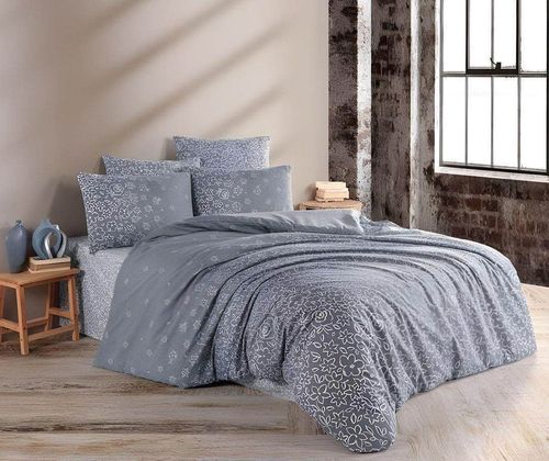 cumpără Textile de casă Promstore 44286.68 Lenjerie de pat Euro 2pers NewHome VIP Narin Lacivert în Chișinău 