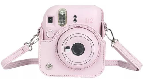 купить Фотоаппарат моментальной печати FujiFilm Instax mini 12 Blossom Pink cu husa, album foto si film 1x10 в Кишинёве 