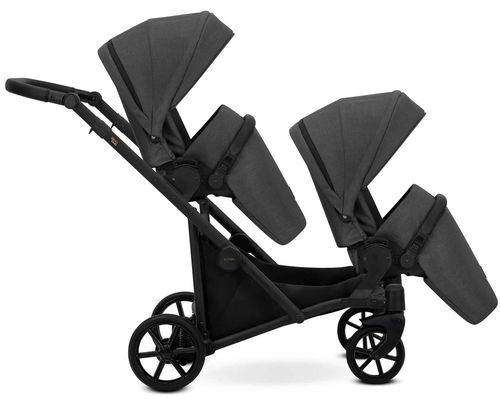 cumpără Сărucior pentru copii Kunert Carucior pentru gemeni Brav Duo BD-02 Graphite în Chișinău 